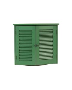 Wren Crossing Wall-Mounted Laundry Cabinet - Green