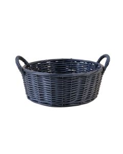 Clay Bluff Empty Storage Basket - Navy (synthetic illustration; no displayed measurements)