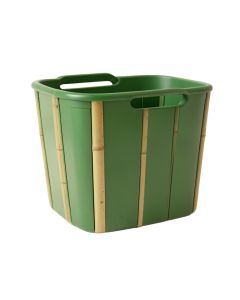 Cedar Brook Laundry Hamper - Green