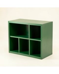 Willow Crest Desktop Shelving Unit - Green (synthetic illustration; no displayed measurements)