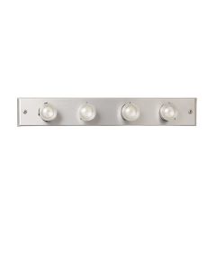 Sior 4-Light Dimmable Nickel Vanity Light