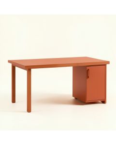 Glen Dale Empty Workshop Workbench - Terracotta (synthetic illustration; no displayed measurements)