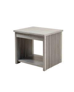Hill Arc Small Writing Desk - Gray (synthetic illustration; no displayed measurements)