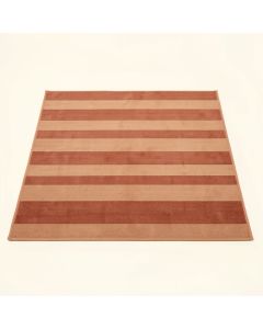 Pine Arc Rectangular Outdoor Rug - Terracotta (synthetic illustration; no displayed measurements)