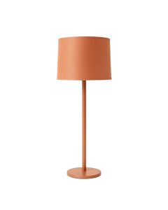 Lake Arc Floor Lamp With A Plain Fabric Shade