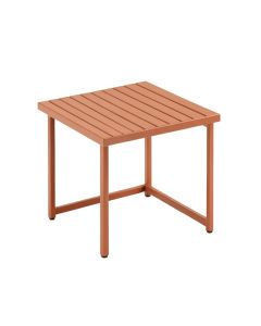 Cove Brook Compact Balcony Table - Terracotta (synthetic illustration; no displayed measurements)