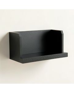 Field Arc Wall-Mounted Shelf (synthetic illustration; no displayed measurements)