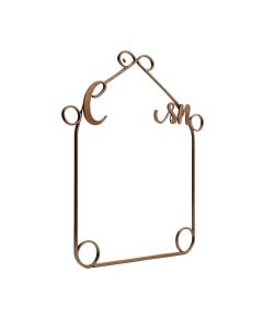 Cursive Bathroom Sign Wall Décor