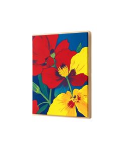 Painted Petals Iii-B By Tristan Scott - Wrapped Canvas Graphic Art Print