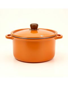 Berghoff International Virgo 8 Qt . Aluminum Round Non-Stick Cov Casserole With Lid (synthetic illustration; no displayed measurements)