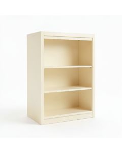 Olive Bluff Freestanding Bookcase - Cream (synthetic illustration; no displayed measurements)