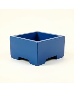 River Crest Empty Raised Planter - Blue (synthetic illustration; no displayed measurements)