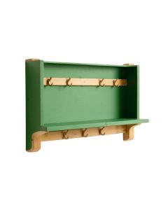 Meadow Dale Wall-Mounted Entryway Organizer Shelf - Green