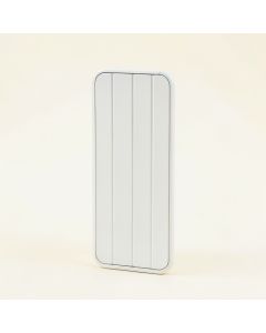 Pine Brook Narrow Outdoor Storage Bench - White (synthetic illustration; no displayed measurements)