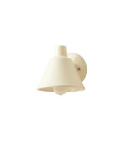 Juniper Brook Wall Sconce Mounted On A Plain Wall - Cream (synthetic illustration; no displayed measurements)