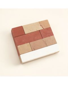 1 '' X 2 '' Glass Brick Joint Mosaic Tile (synthetic illustration; no displayed measurements)