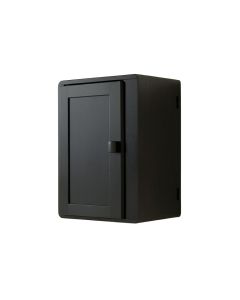 River Canyon Wall-Mounted Laundry Cabinet - Black