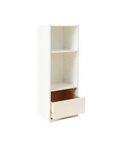 Olive Arc Narrow Cubby Tower (synthetic illustration; no displayed measurements)
