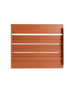 Reed Canyon Empty Wall-Mounted Tool Organizer Panel - Terracotta