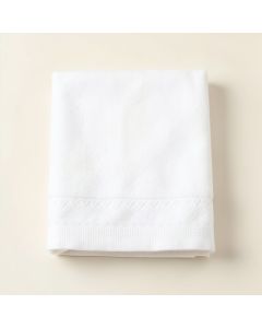 Hazel Falls Bath Towel - White (synthetic illustration; no displayed measurements)