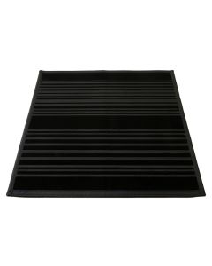 Spruce Arc Rectangular Outdoor Rug - Black