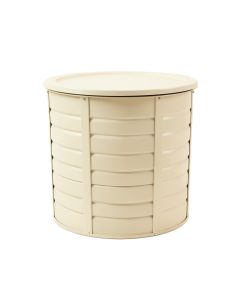 Briar Crossing Closed Garden Compost Bin - Ivory