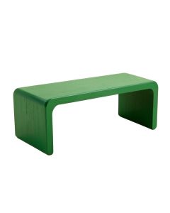 Alder Field Indoor Bench - Green (synthetic illustration; no displayed measurements)
