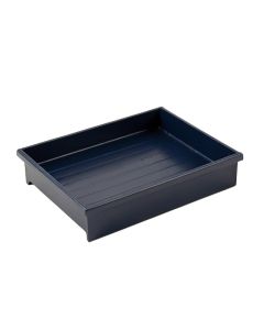 Meadow Arc Empty Under-Desk Cable Tray (synthetic illustration; no displayed measurements)