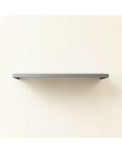 Maple Brook Wall-Mounted Shelf - Gray (synthetic illustration; no displayed measurements)