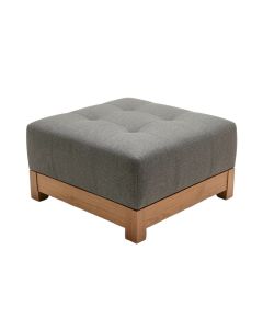 Heberling 40 '' Tufted Square Standard Ottoman