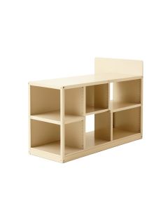 Rowan Bluff Desktop Shelving Unit - Beige (synthetic illustration; no displayed measurements)