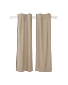 Wayfair Basics Solid Sheer Rod Pocket Curtain Panels (synthetic illustration; no displayed measurements)