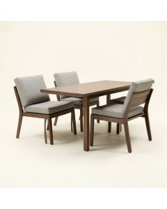 Ellamaria Square 2 - Person 19 '' Long Bistro Set With Cushions (synthetic illustration; no displayed measurements)