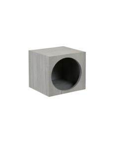 Fern Dale Wall-Mounted Cat Perch - Gray (synthetic illustration; no displayed measurements)