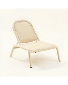 Sage Brook Outdoor Lounge Chair - Cream (synthetic illustration; no displayed measurements)