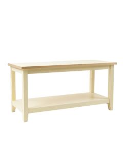 Cedar Branch Empty Workshop Workbench - Cream