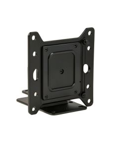 Black Fixed Desktop Mount Holds Up To 88 Lbs