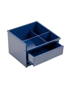 Brook Bluff Empty Coffee-Station Organizer - Blue