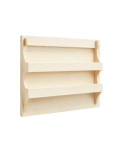 Juniper Canyon Empty Wall-Mounted Tool Organizer Panel - Ivory (synthetic illustration; no displayed measurements)