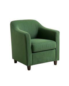 Ineye Cotton Dining Chair In Green