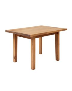 Deserae Rubberwood Solid Wood Dining Table (synthetic illustration; no displayed measurements)