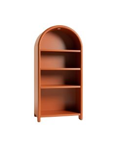 River Falls Freestanding Bookcase - Terracotta