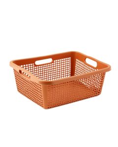 Flint Bend Empty Storage Basket - Terracotta