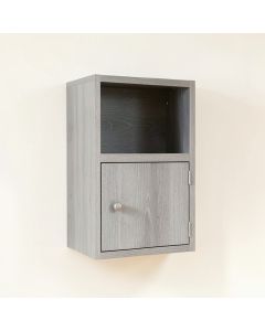 Cliff Bend Wall-Mounted Entry Cabinet - Gray (synthetic illustration; no displayed measurements)