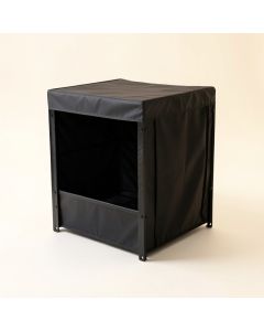 4 Ft. Heavy Duty Log Rack With Cover (synthetic illustration; no displayed measurements)