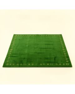 Elm Crest Rectangular Area Rug - Green (synthetic illustration; no displayed measurements)