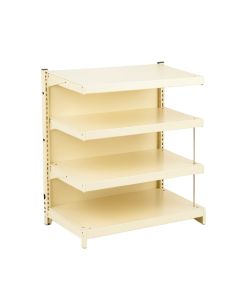 Wren Bluff Desktop Shelving Unit - Cream (synthetic illustration; no displayed measurements)