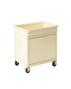 Sage Bluff Empty Rolling Workshop Cart - Cream