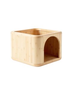 Wren Edge Empty Furniture-Style Litter Enclosure - Ivory (synthetic illustration; no displayed measurements)