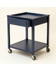 Slate Bridge Empty Rolling Workshop Cart - Navy (synthetic illustration; no displayed measurements)